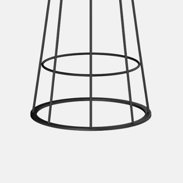 Modern Round Bar Stool and Table Set 1/2/3 Pieces Metal and Wood Pub Set