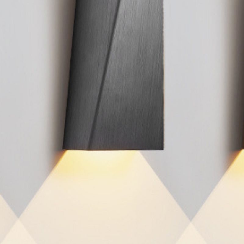 Modern Wall Lamp 2 Lights Wall Mount Lamp with Metal Shade for Living Room
