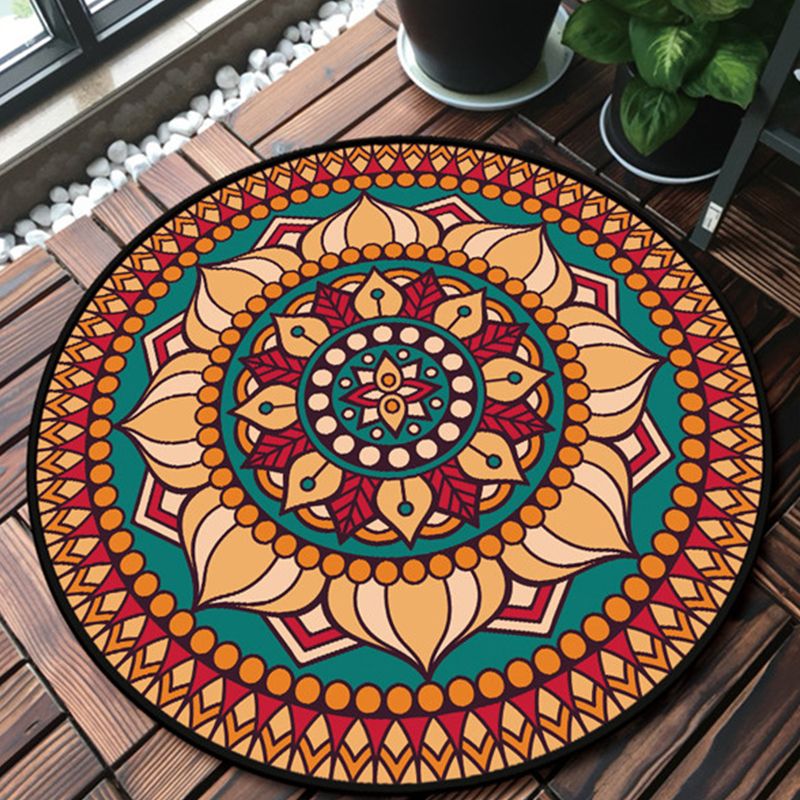Chique bloemenpatroon RUG MEEST MEEMERDE Morokkaanse tapijt Synthetische Synthetische wasbare antislip ruglek Stain resistent tapijt voor voordeur