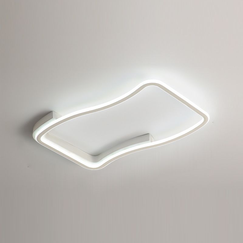 Nordic Ceiling Lamp Fixture Metal LED Bedroom Ceiling Flush Mount Lamp