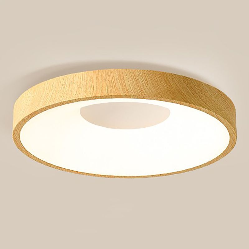 Nordic Geometric Shape Ceiling Light Aluminum LED Flush Mount Light for Bedroom