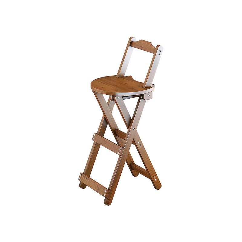 Contemporary Counter Chair Armless Counter-height Stool for Living Room