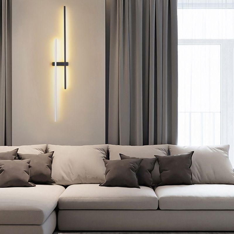 Lineare Wandbeleuchtungsvorrichtungen moderner Acryl 2 Leuchten LED -Wandlampe
