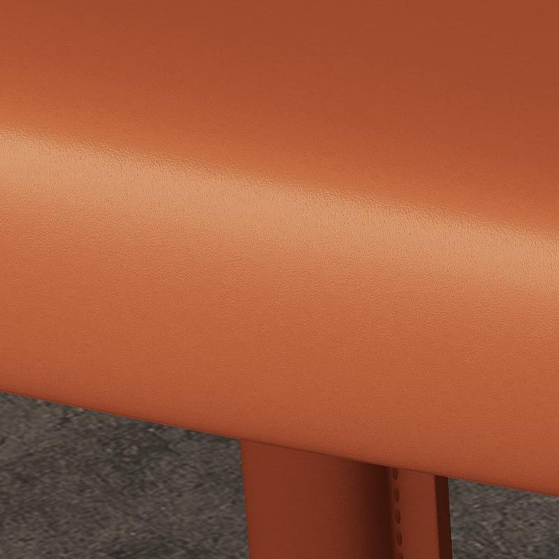 Modern Kitchen Leather Dining Chair Parsons Chair in Matte Finish for Home