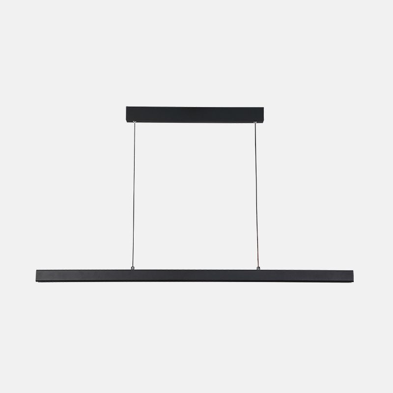 Simple Style LED Hanging Island Pendant Light for Dining Room Office Bar