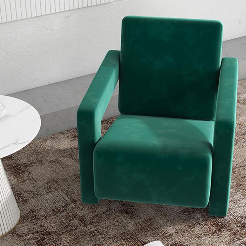 Velvet Chair 27.5" L x33.4"W x31.4"H Arms Included Chair for Living Room