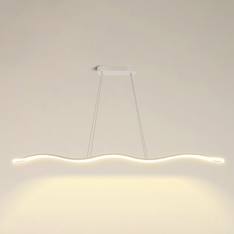 Nordische moderne LED hängende licht schmiedeeiserne Anhängerleuchte für Esszimmer