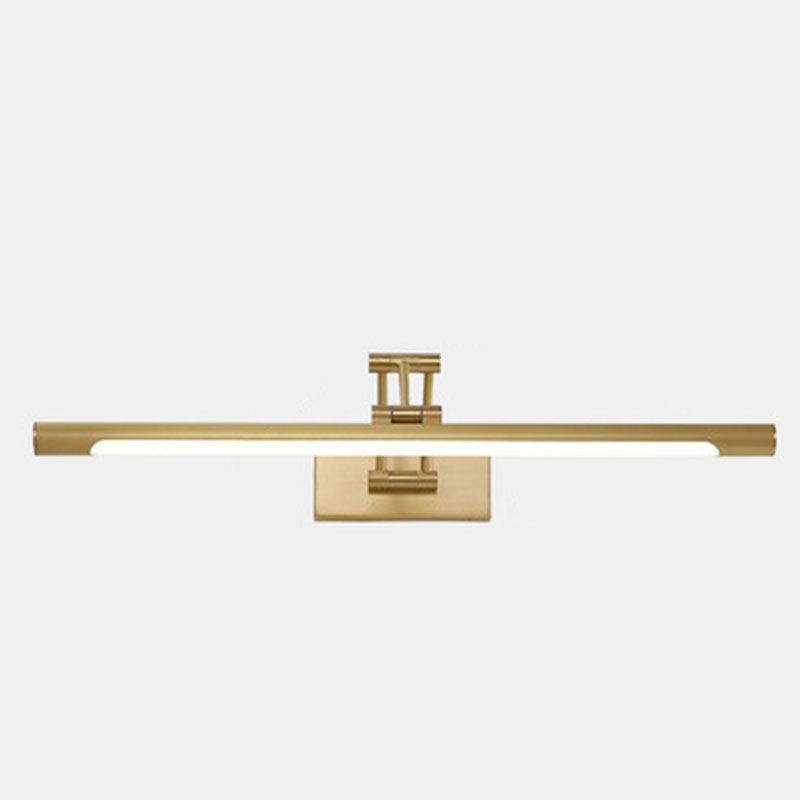 Adjustable Arm Sconce Light Fixture Modern Copper 1 Light Wall Lighting