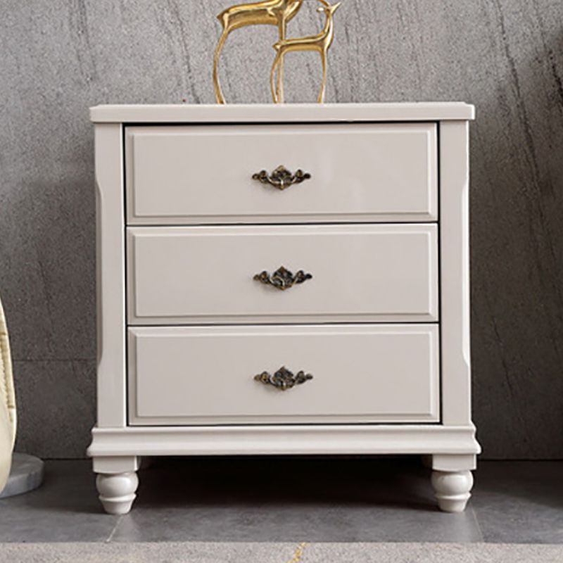 Traditional Storage Chest Solid Wood Storage Chest Dresser with 3/4 Drawers