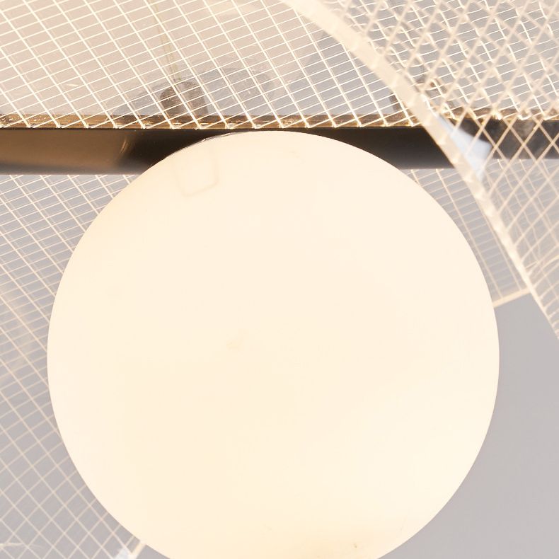 LED Indoor Decoration Flush Mount Fixture Special Shape Flush Mount Lighting for Living Room