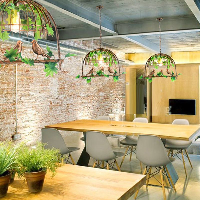 Creative Island Light Industrial Hanging Lighting Fixture for Dining Room