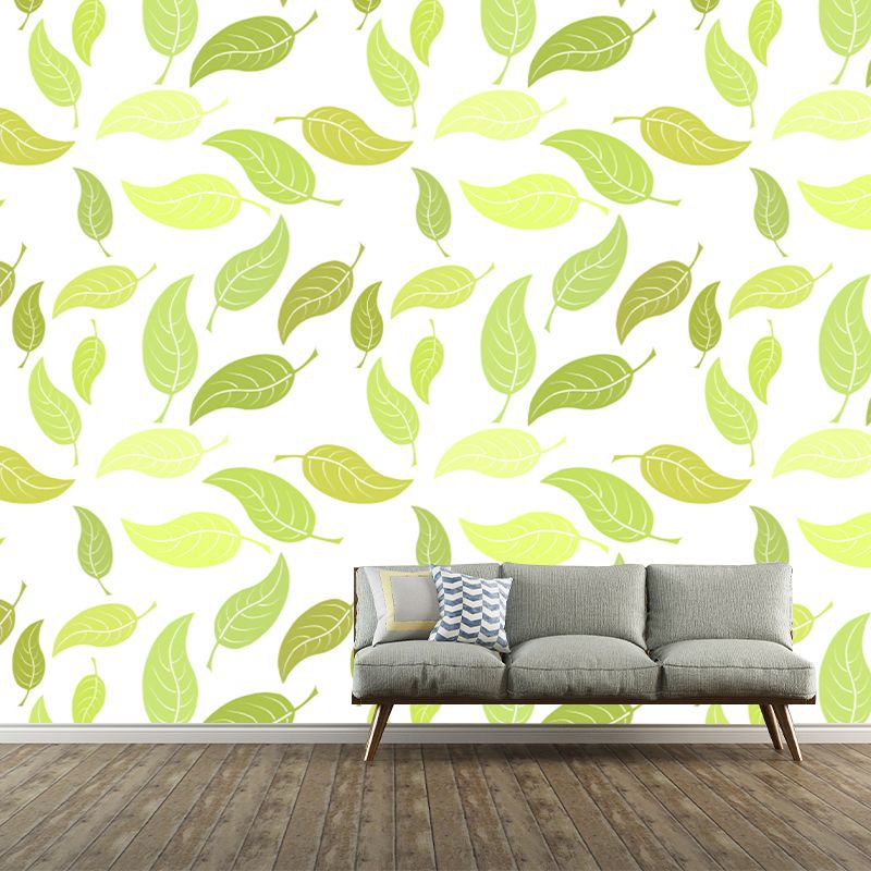 Illustration Environment Friendly Mural Wallpaper Plants Painting Living Room Wall Mural