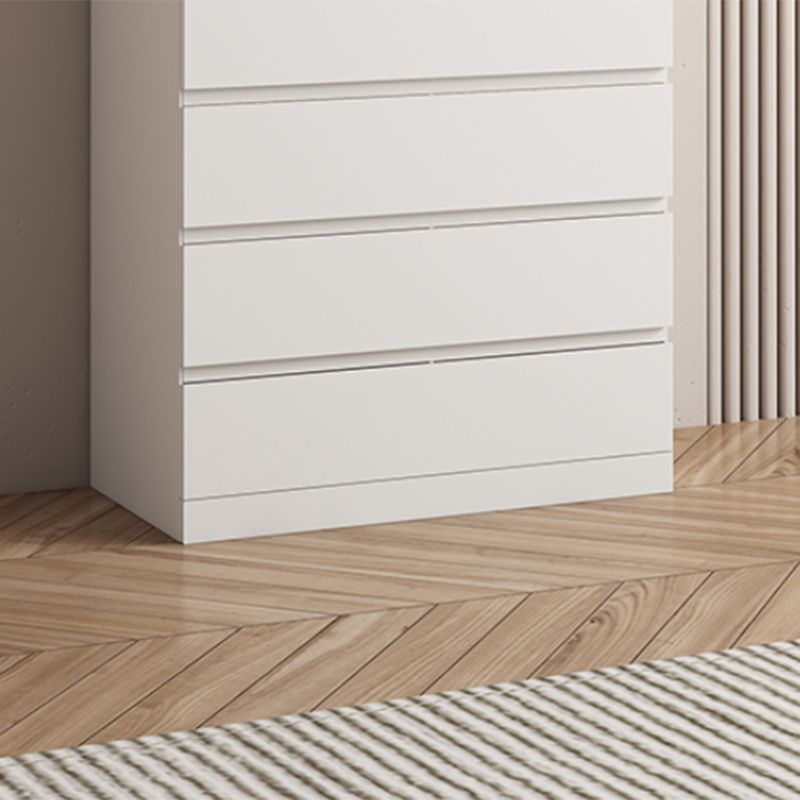 Contemporary Dresser Wooden Storage Chest Dresser with 6 Drawers