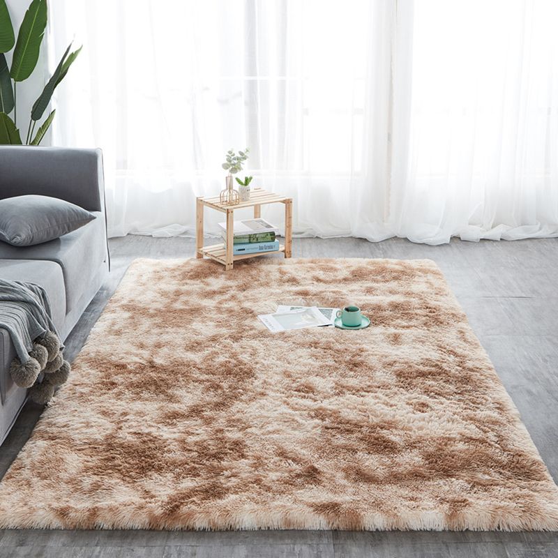 Stijlvol minimalistisch binnentapijt, meerkleurig tie-dye-tapijt, antislip-machinewastapijt voor thuis