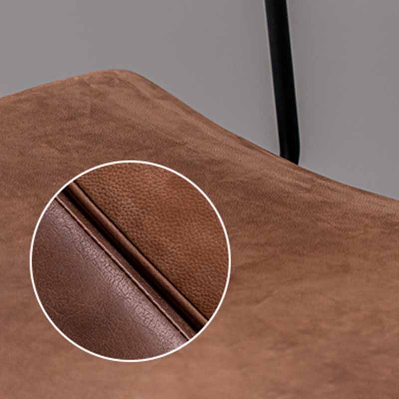 Sillas de comedor estilo moderno Silla auxiliar de cocina sin brazos con patas de metal