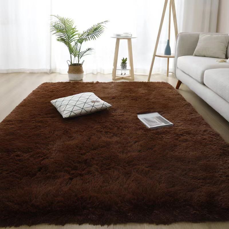 Moderner Wohnzimmer Teppich Trendy Krawatte Farbstoff Teppich Polyester Shag Teppich Nicht rutschfest