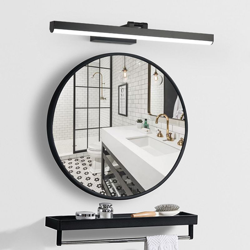 LED Smart Mirror Lamp Fixture Nordic Modern Style Bathroom Washroom Mirror Light Fixture