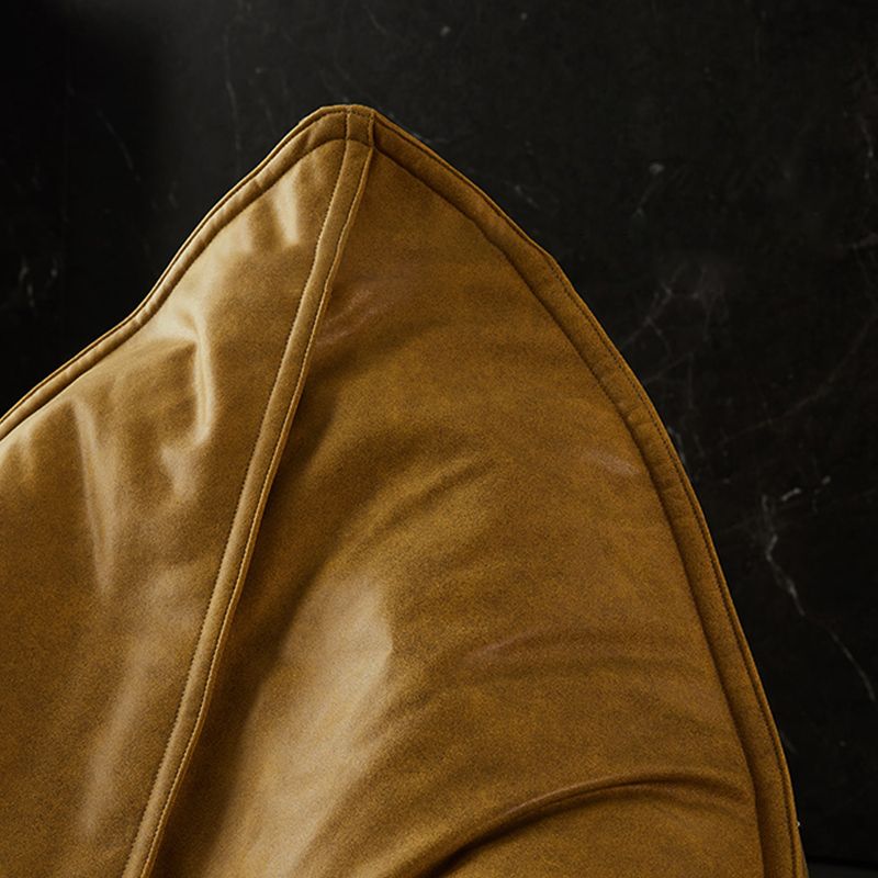 39.37" W x 39.37" D x 33.46" H Bonded Leather Accent Room Chair with Tight Back