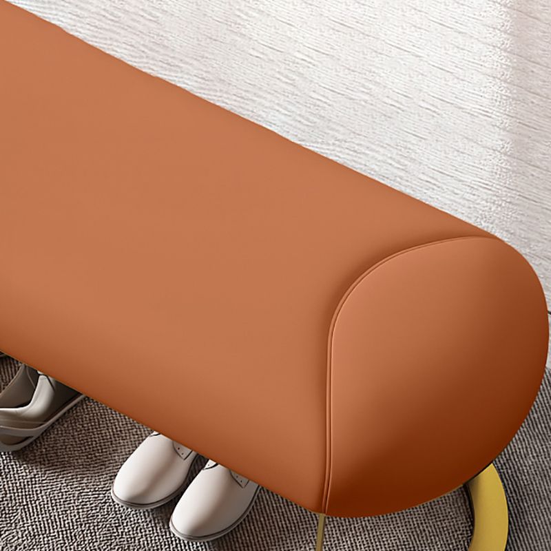 Rectangle 15.7" Wide Entryway Bench Cushioned Upholstered Seating Bench