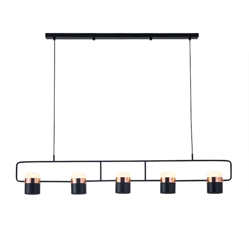 Hedendaagse stijl Cilinder Island Lighting Metal Island Lighting Ideas