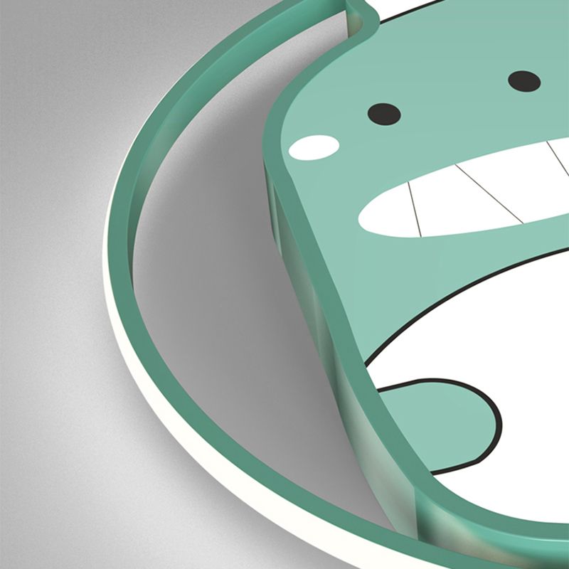 Plafoniere a LED con animali adorabili. Apparecchio di illuminazione per camera da letto per bambini in stile moderno