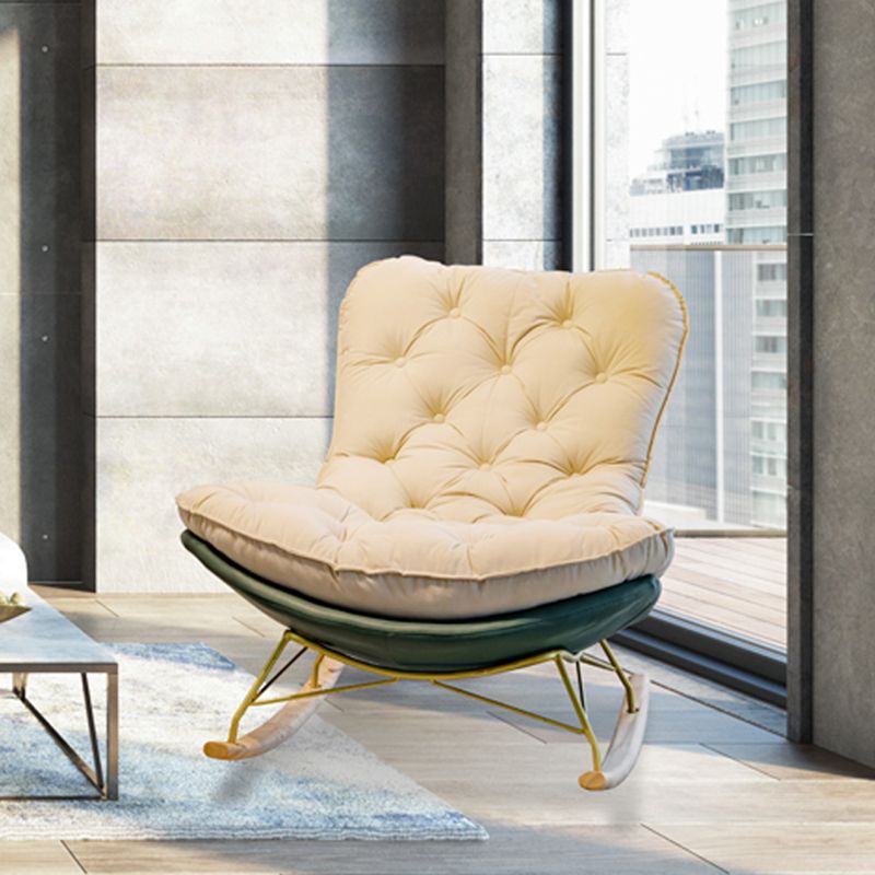 Simple Style Light Luxury Lazy Sofa Chair Chaise Lounge Living Room Rocking Chair