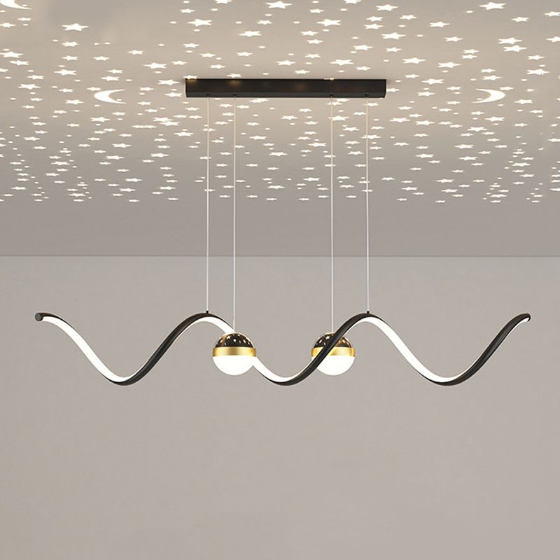 Modern Hanging Ceiling Light Metal 3 Light Pendant Lighting Fixtures for Dining Room
