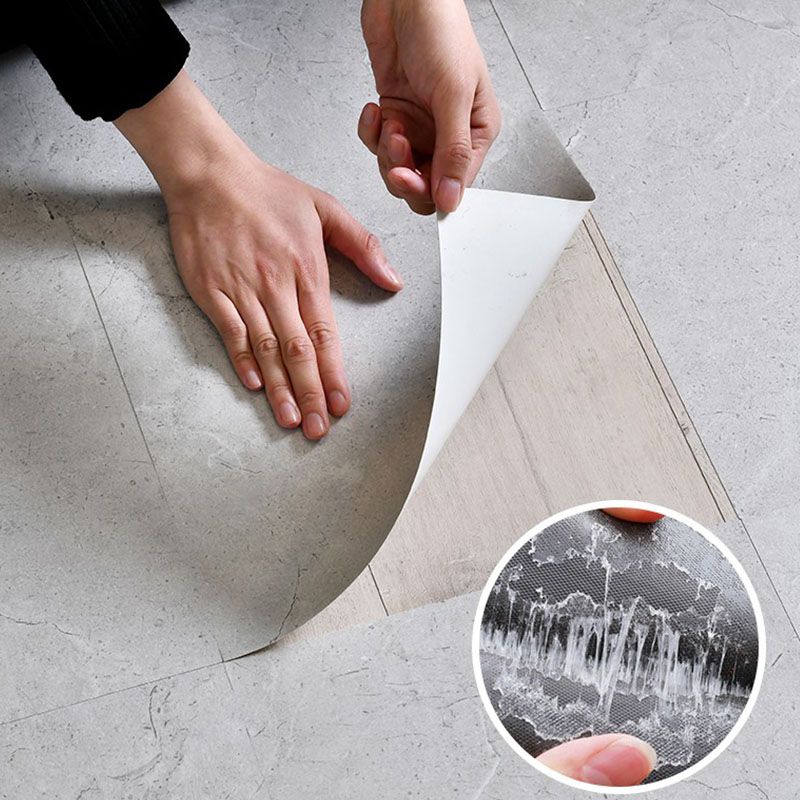 Modern Peel and Stick Tiles Square Vinyl Peel & Stick Field Tile