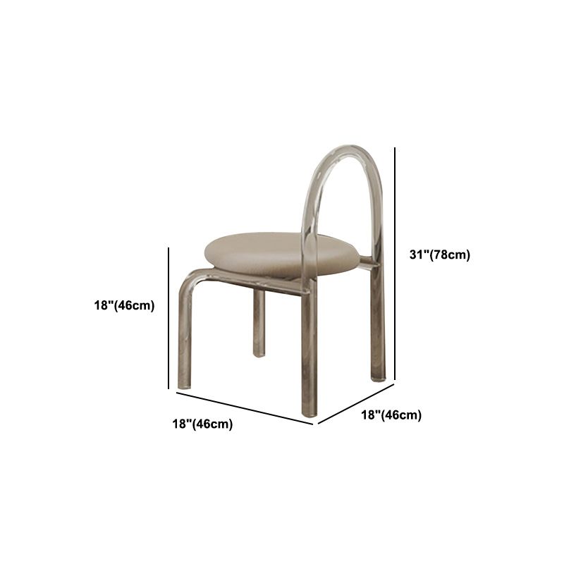 Solid Wood Top Dining Set 1/2/3/4/5 Pcs Kitchen Table and Chairs with Acrylic Frame