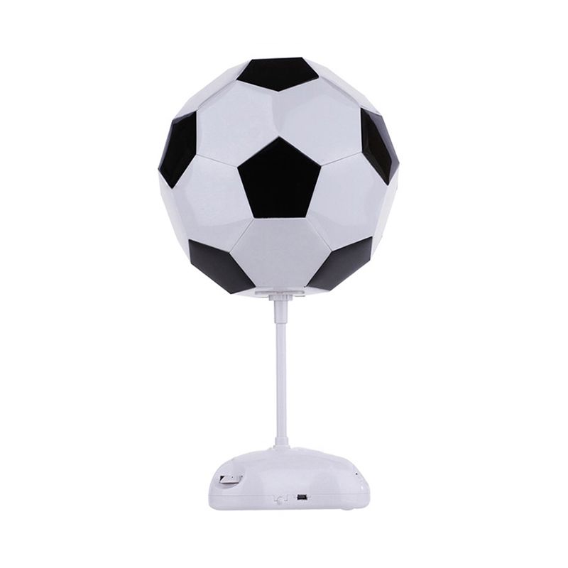 Una mesa de fútbol ligera Luz de escritorio de estilo deportivo Light en blanco y negro para la sala de estudio