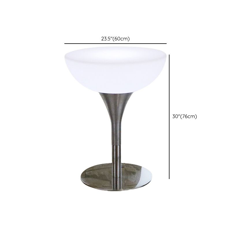 Polyethylene Round Table Industrial Style Commercial Outdoor Bar Table