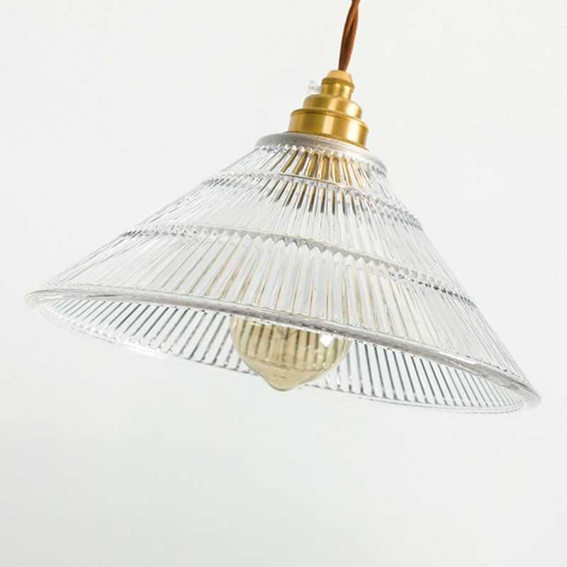 1 nuance de cône lumineux suspension de la lumière suspendue de style moderne pour le salon