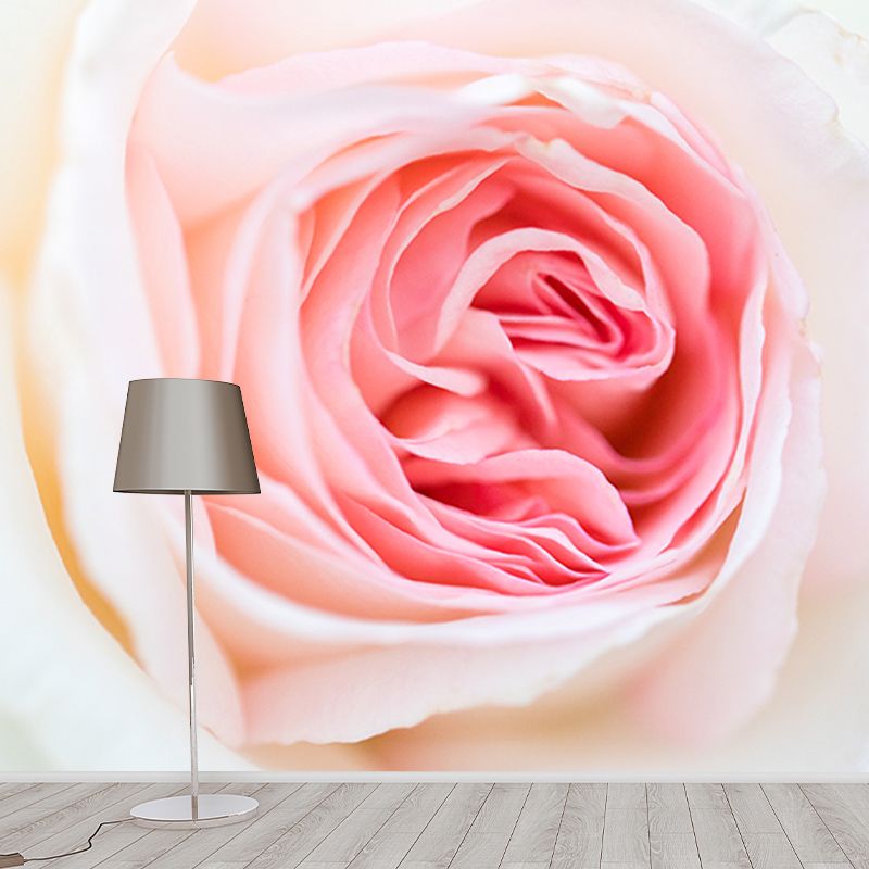 Elegant Rose Photography Mildew Resistant Wallpaper Environmental Sleeping Room Wall Mural