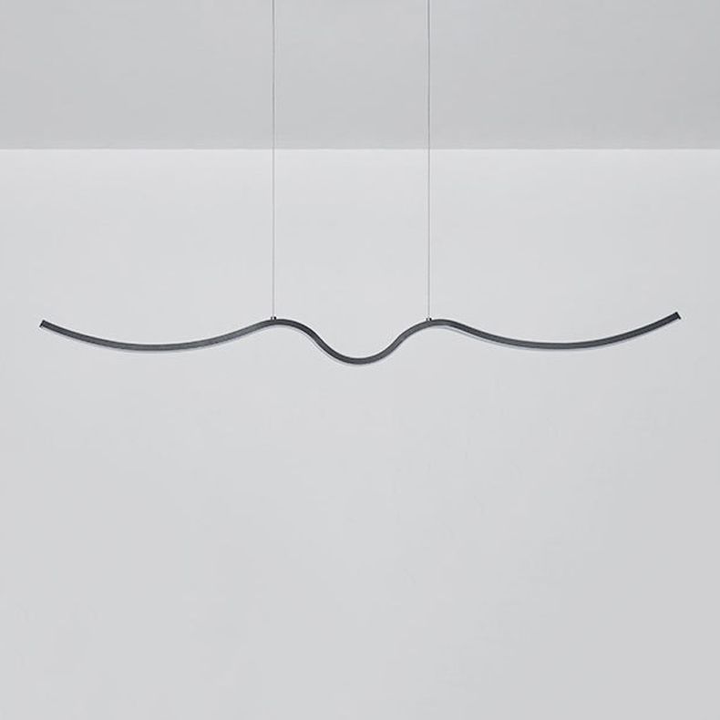 Modern Island Light Fixture Metal Dining Room Island Pendant Light