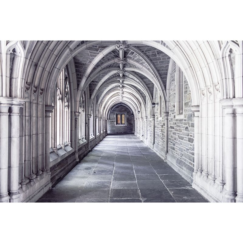 Architecture Extension Mural Decal for Sitting Room, Water Resistant, Made to Measure