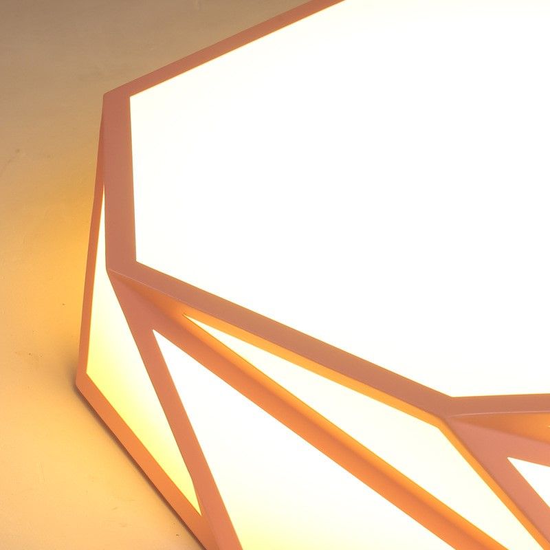 Macaron mode LED plafonnier adultes enfants chambre acrylique fluorescent