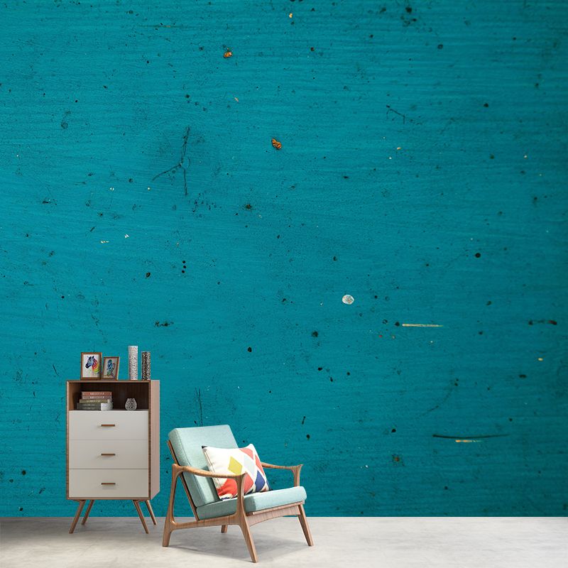 Wood Texture Wall Mural Industrial Style Home Decor Mildew Resistant for Room