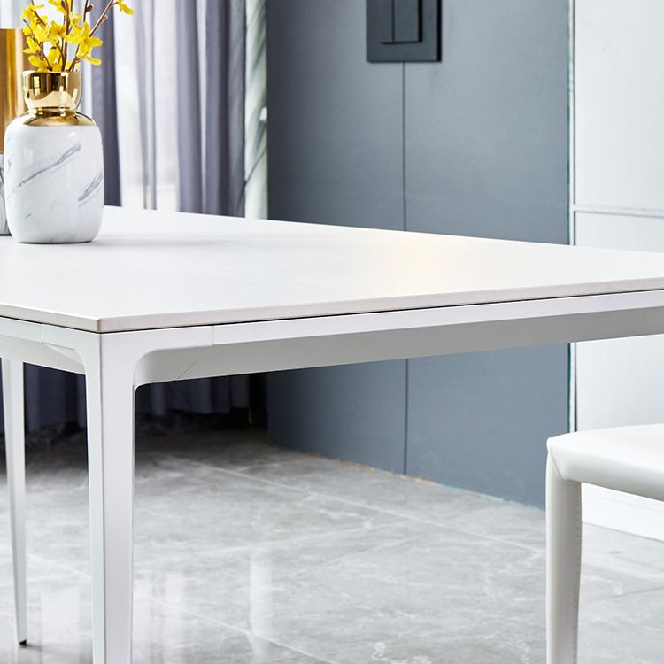 Designer Style 1/4/5 Pieces Rectangle Dining Set Sintered Stone Top Dinette Table Set