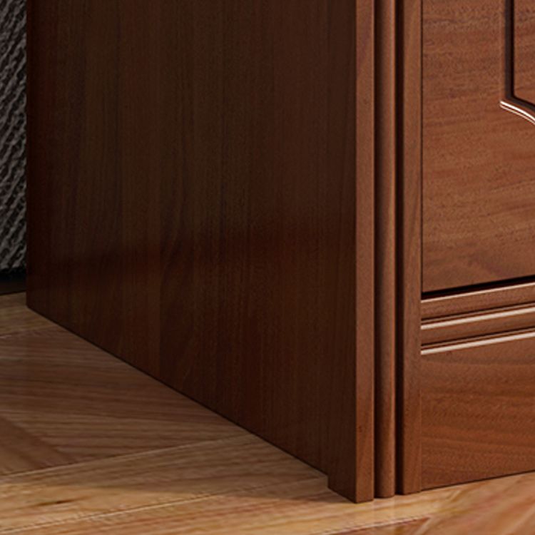 Contemporary Accent Chest with 6 Soft Close Drawers in Rubberwood