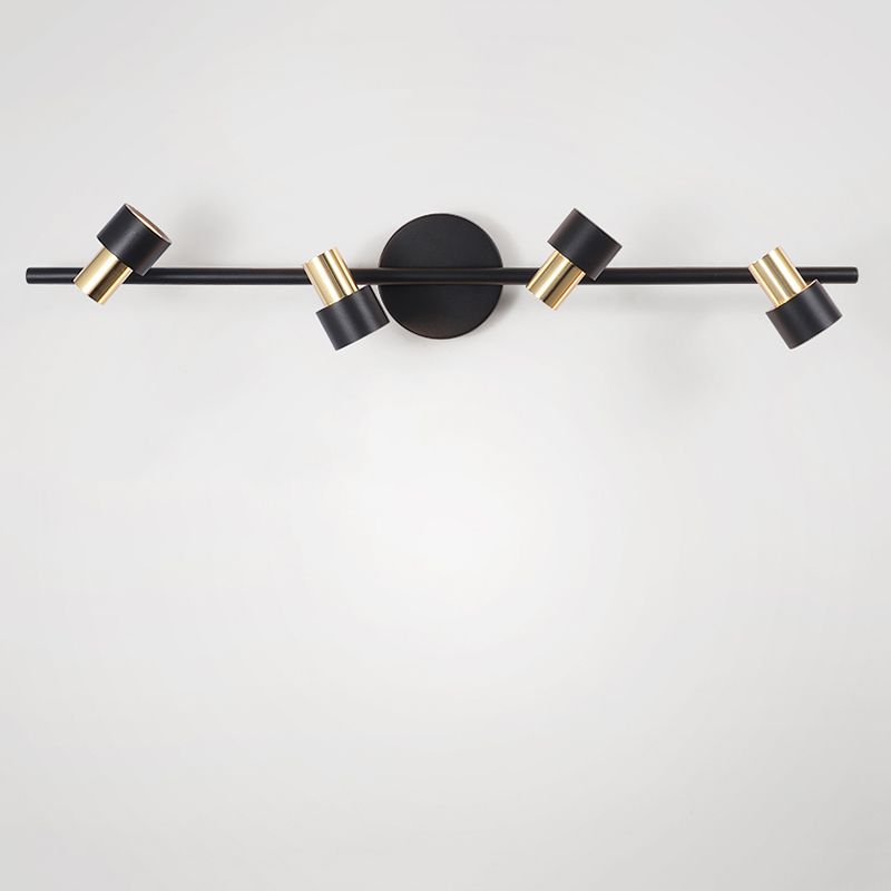 Modern Style Aluminum Wall Mount Lamp Bedroom Bedroom Wall Lighting Fixture with 1 Spotlight