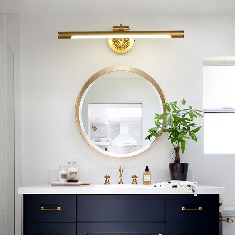 LED Simple Makeup Mirror Light Modern Bagni bagno Specchio a specchio Fronte lampada