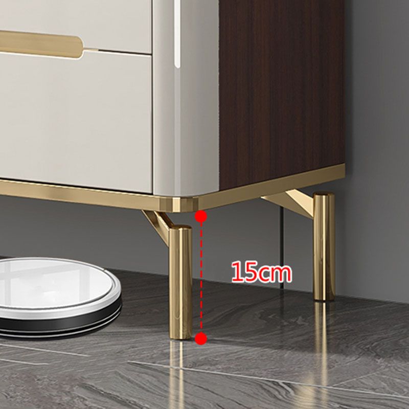 15.75-inch Width Storage Chest Stone Top Storage Chest Dresser for Bedroom