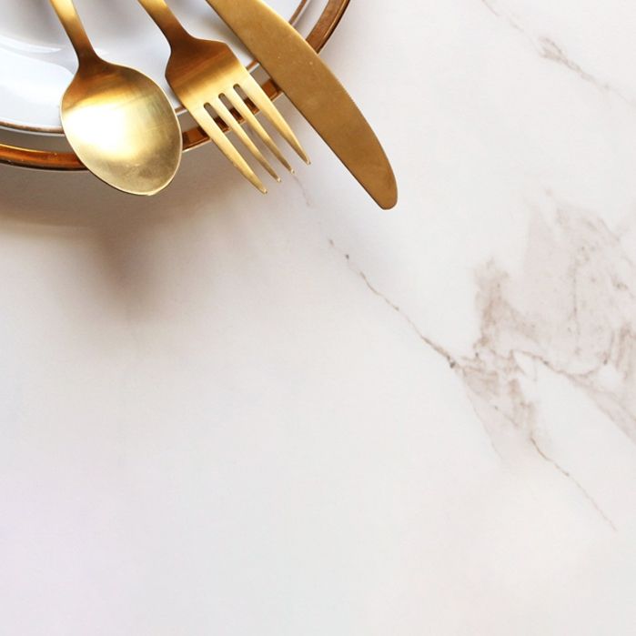 Glam White and Gold Table and Stool Set 1/2/3 Pieces Storage Counter Height Set