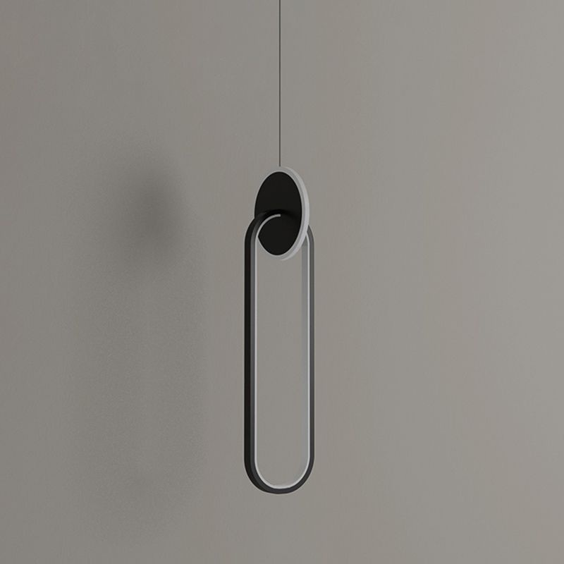 Luminaire pendentif linéaire noir