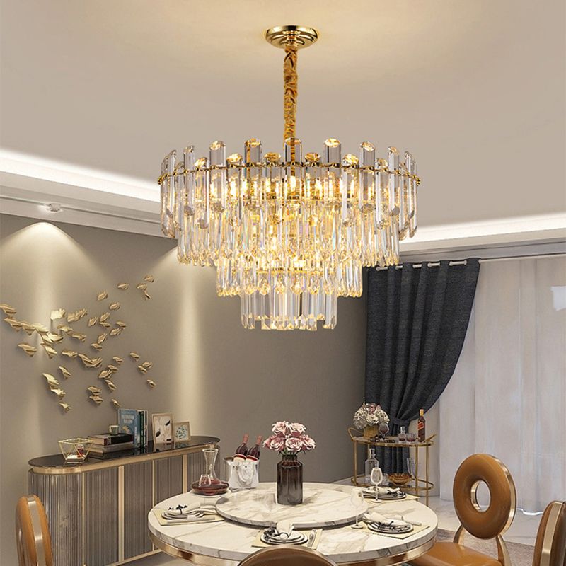 Moderne Stil Geometrische Inselleuchten Kristallpendelleuchten für Kücheninsel