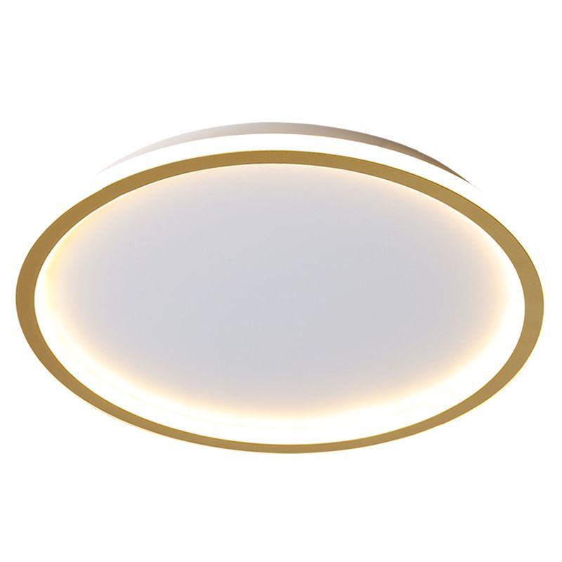 Ronde inbouwverlichtingsarmaturen Aluminium moderne eenvoud Inbouwlamp voor slaapkamer