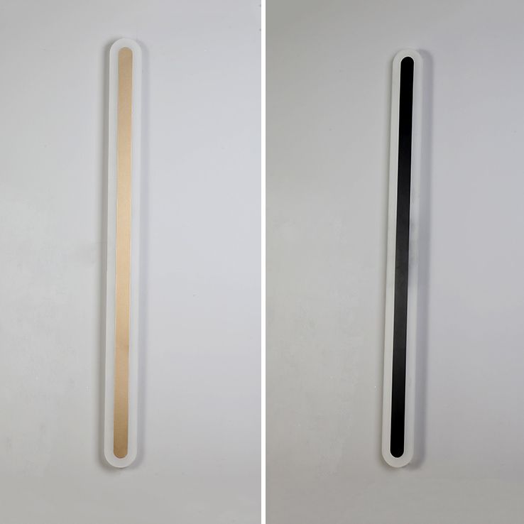 Metall Lineare Form Wandlicht moderner Stil 1-Licht-Wandmontageleuchte