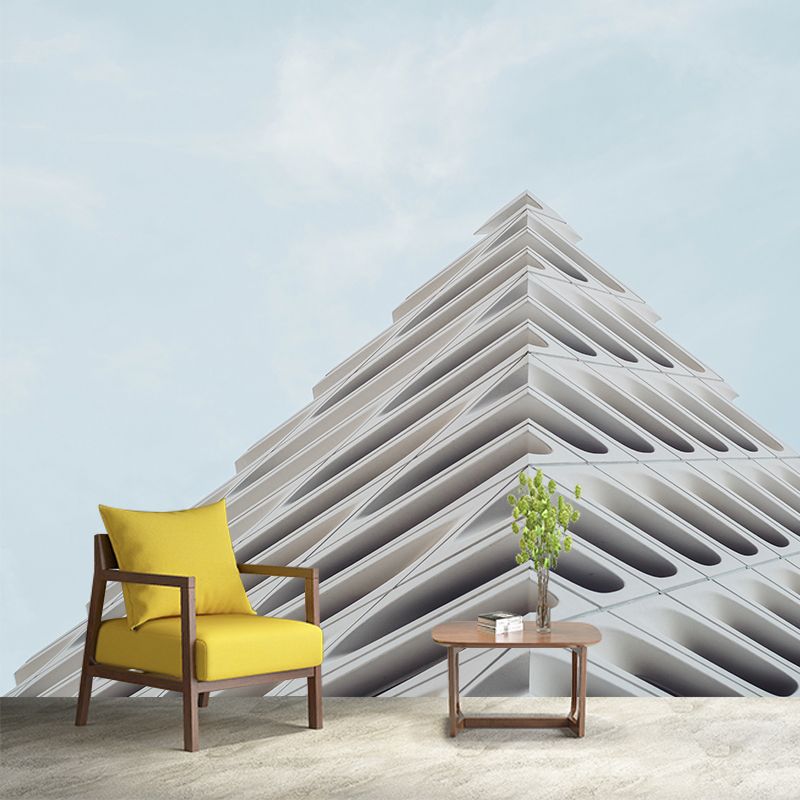 Architecture Wall Decal for Home Living Room Decoration, Moisture Resistant