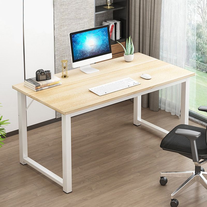 Industrial Office Desk Five-Tone Color Rectangular Modern Writing Desk