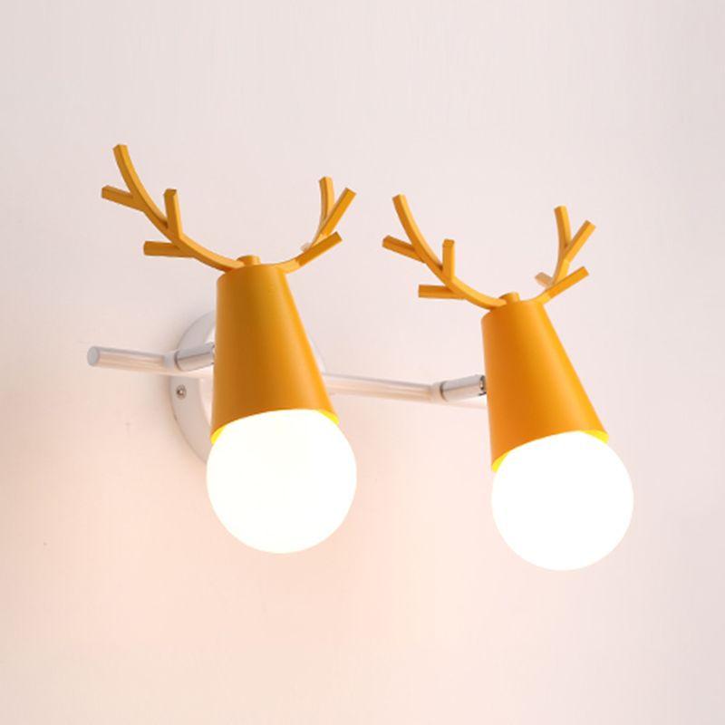 Modern Style Geometric Wall Mounted Lamps Metal Multi Lights Wall Light Sconces